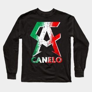 vintage logo canelo alvarez Long Sleeve T-Shirt